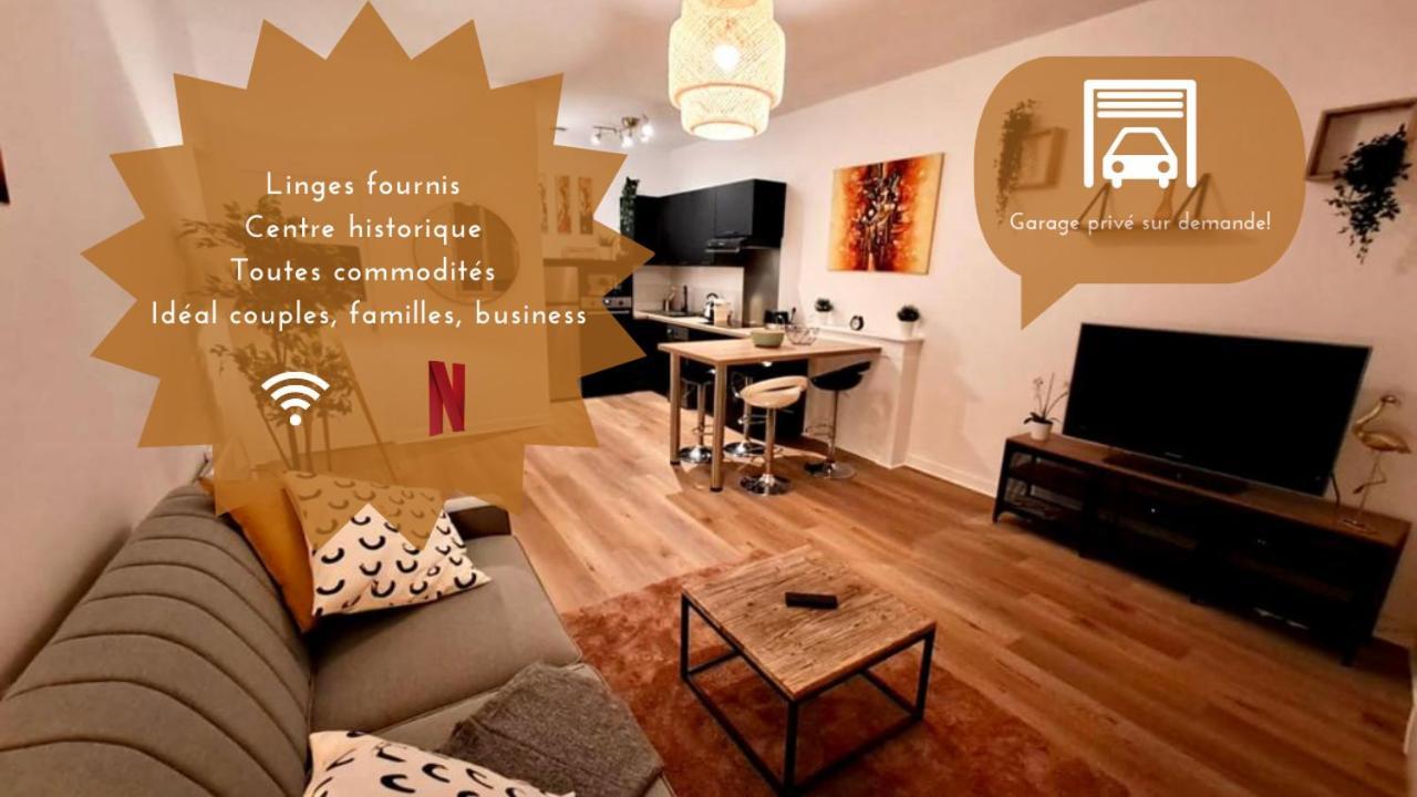 Le Saint Jean , Centre Historique, Wifi, Tout Equipe, Ideal Famille, Business, Ou Simple Escapade Ніор Екстер'єр фото